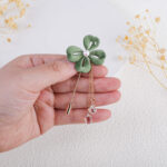 Lucky Four-Leaf Clover Brooch image 4